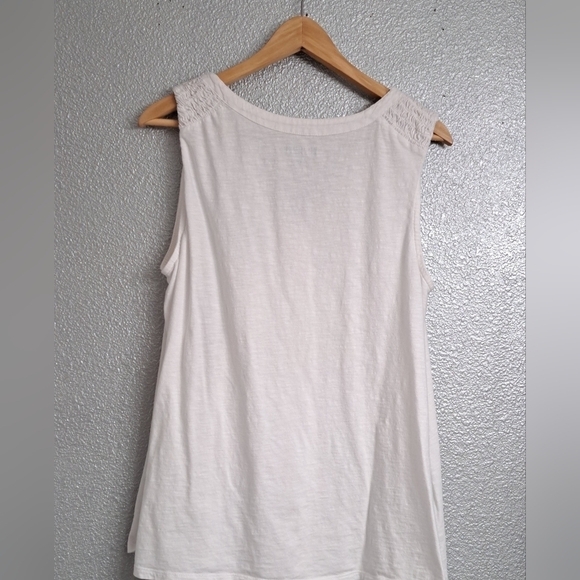 Soft Surroundings Women's Sleeveless  Button Up Shirt  Size XL - Picture 2 of 3